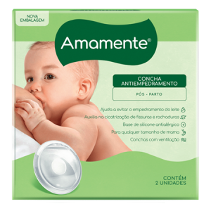 Amamente Concha Antiempedramento – Base Flexível (Pós-Parto)
