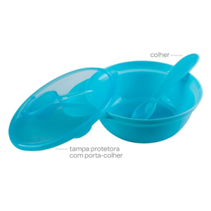 Bowl com Tampa e Colher