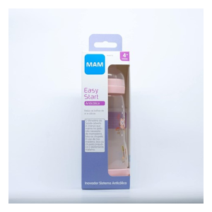 MAM, Mamadeira 320 ml Easy Start, Rosa
